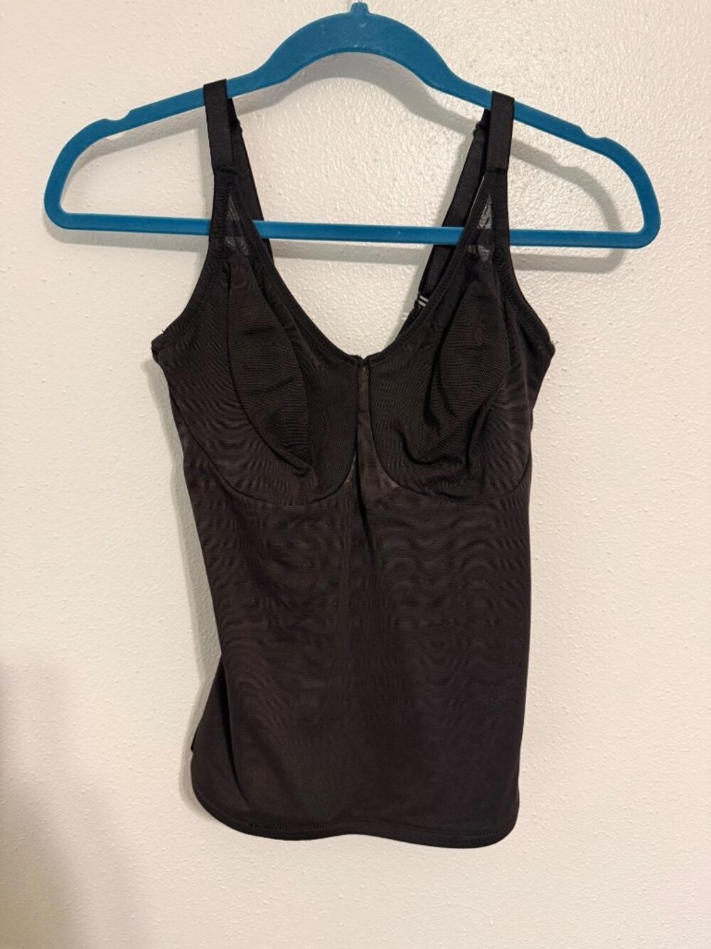 Miraclesuit Sexy Sheer Extra Firm Control Shaping Cami Black Womans 38D